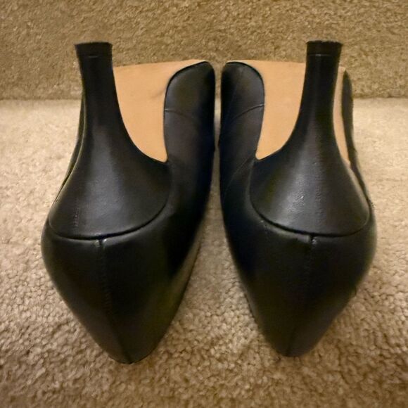 Karen Scott Clancy Pointed‎ Toe Classic Pumps Heels Navy Blue Size 9M - Picture 5 of 9